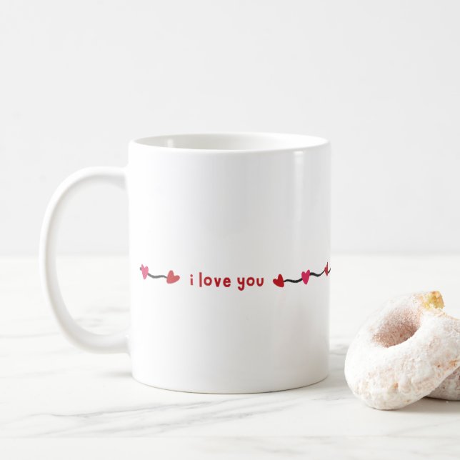 Taza De Café Soft Girl Aesthetic Coquette Mug (Con donut)