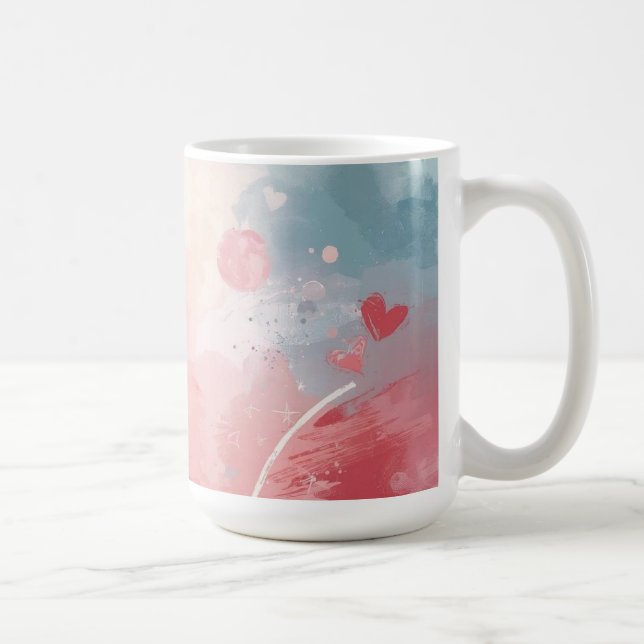 Taza De Café Soft Heartscape (Derecha)