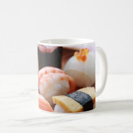 Taza De Café Soft Sushi Delight – Wooden Plate Series