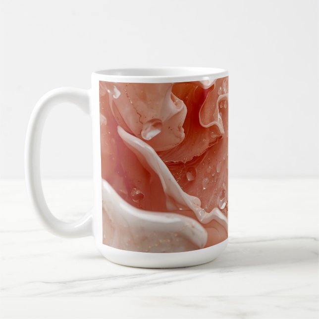 Taza De Café Soft Waves & Golden Lines (Izquierda)