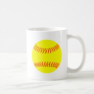 Taza De Café Softball modificado para requisitos particulares