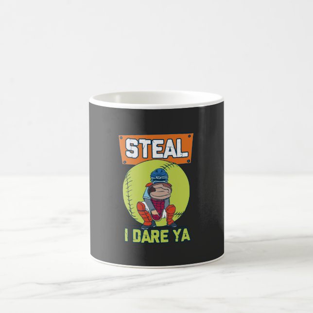 Taza De Café Softball - Robar I Dare Ya (Centro)