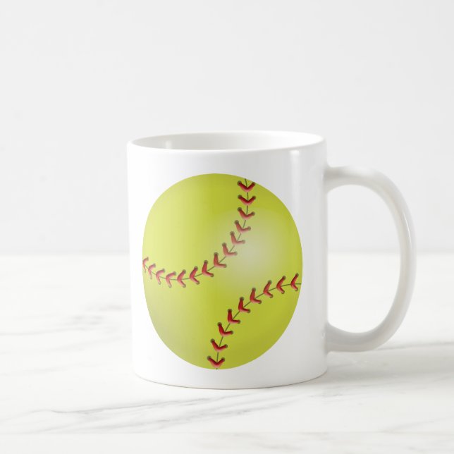 Taza De Café Softbol (Derecha)