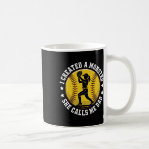 Taza De Café Softll Papá Monstruo Divertido Orgulloso Padre Par