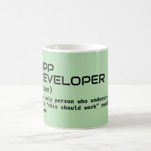 Taza De Café Software Developer Definition Coffee Mug