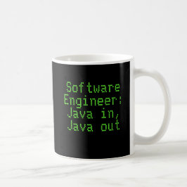 Taza De Café Software Engineer: Java en Java hacia fuera
