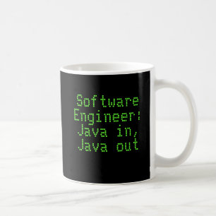 Taza De Café Software Engineer: Java en Java hacia fuera