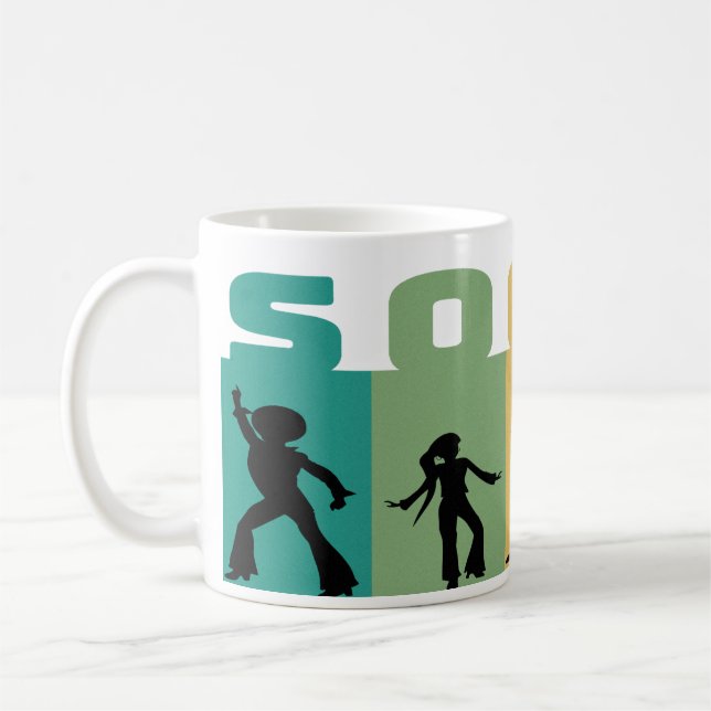 Taza De Café Sogna, Sueña con sombras de bailarines (Izquierda)