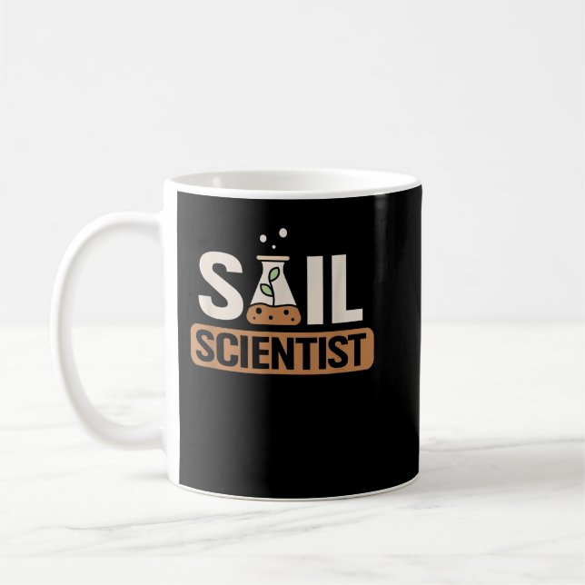 Taza De Café Soil Scientist Farmer Soil Science Agriculturists  (Izquierda)