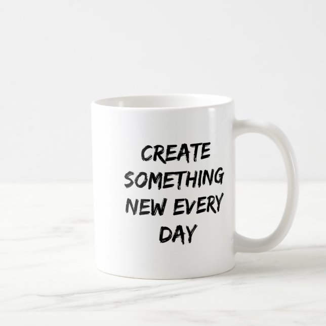 Taza De Café Soing New Every Day Artist Gift  (Derecha)