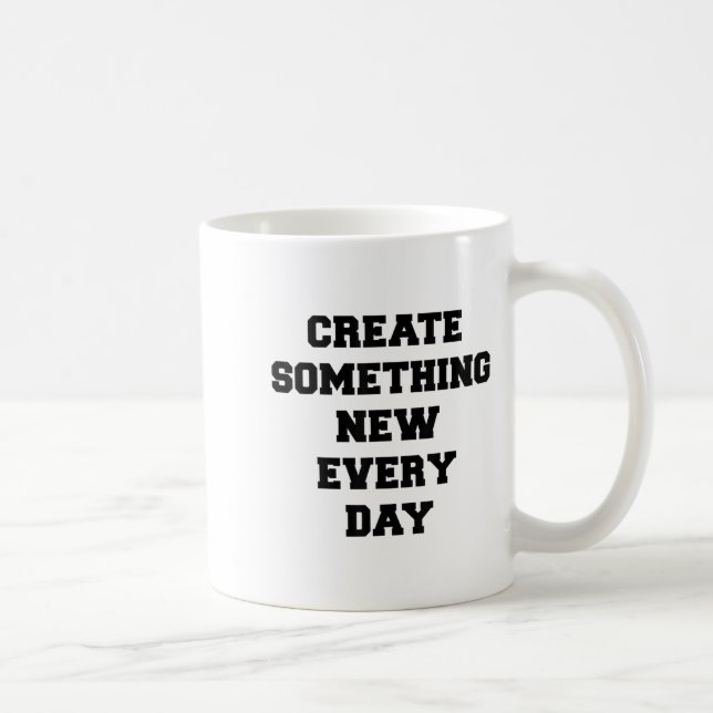 Taza De Café Soing New Every Day Artist Gift  (Derecha)