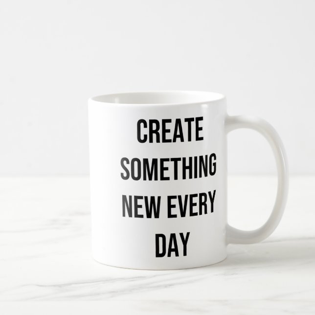 Taza De Café Soing New Every Day Artist Gift  (Derecha)