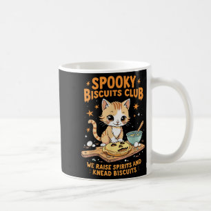 Taza De Café Soky Biscuits Club Cat Funny Halloween