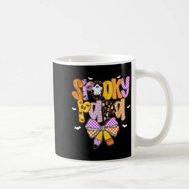 Taza De Café Soky Para Halloween Costume Paraprofessional Coque (Derecha)