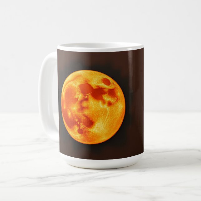 Taza De Café Sol ardiente (Anverso izquierdo)