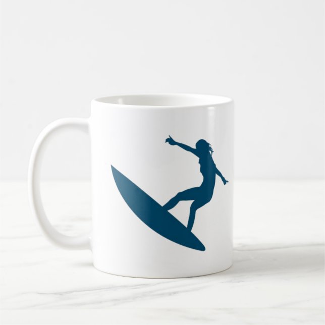 Taza De Café Sol, arena y olas (Izquierda)