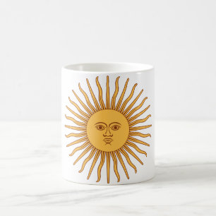 Taza De Café Sol argentino