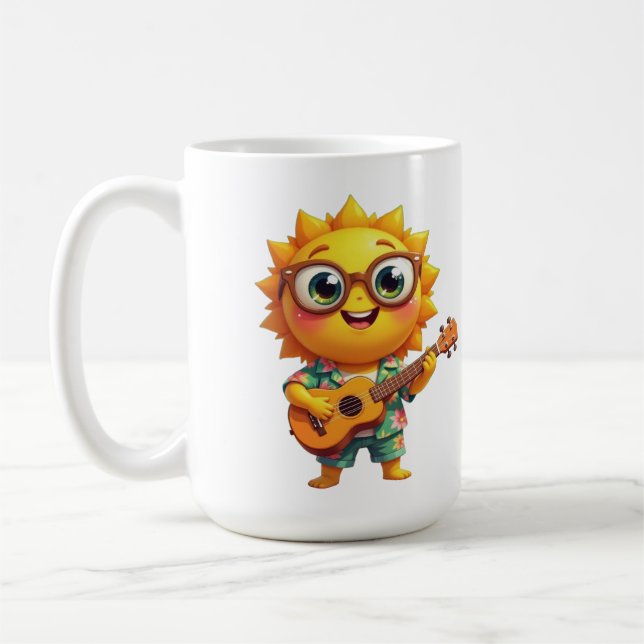 Taza De Café Sol Cantante (Izquierda)