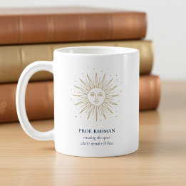 Taza De Café Sol Celestial Creando Espacio Donde la Maravilla F