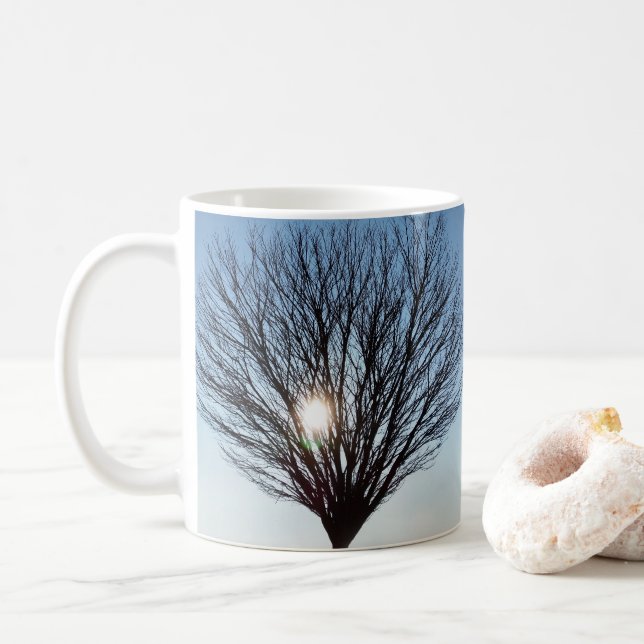 Taza De Café sol de invierno (Con donut)