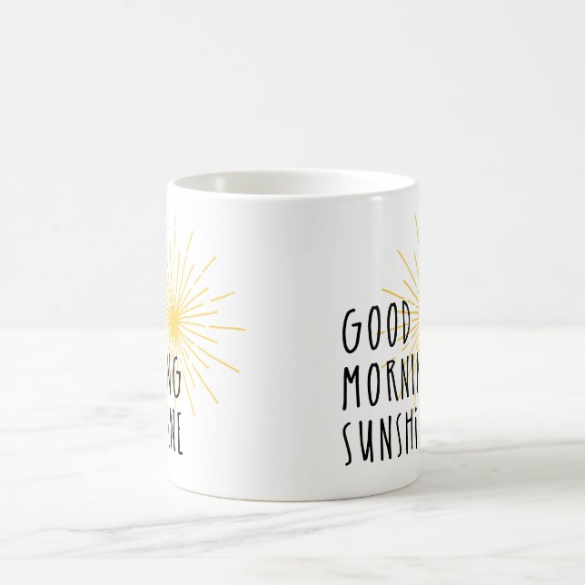 Taza De Café Sol de la buena mañana (Centro)