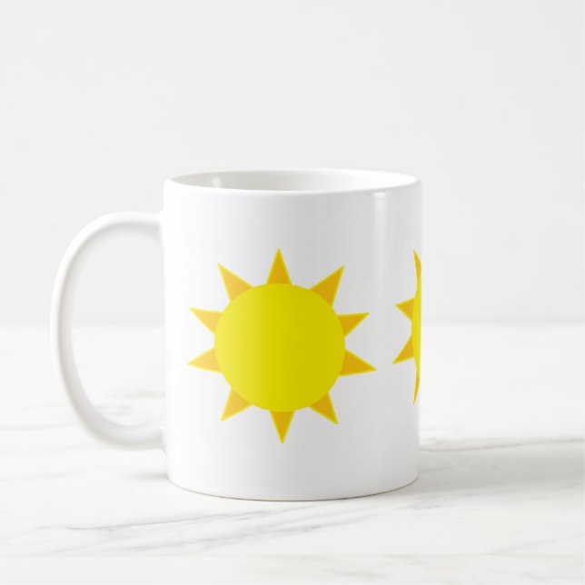 Taza De Café Sol de la mañana (Izquierda)