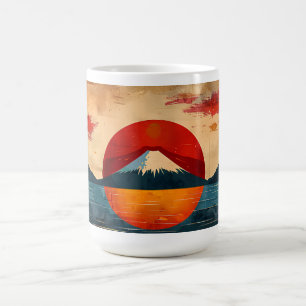 Taza De Café Sol emergente - Diseño 2