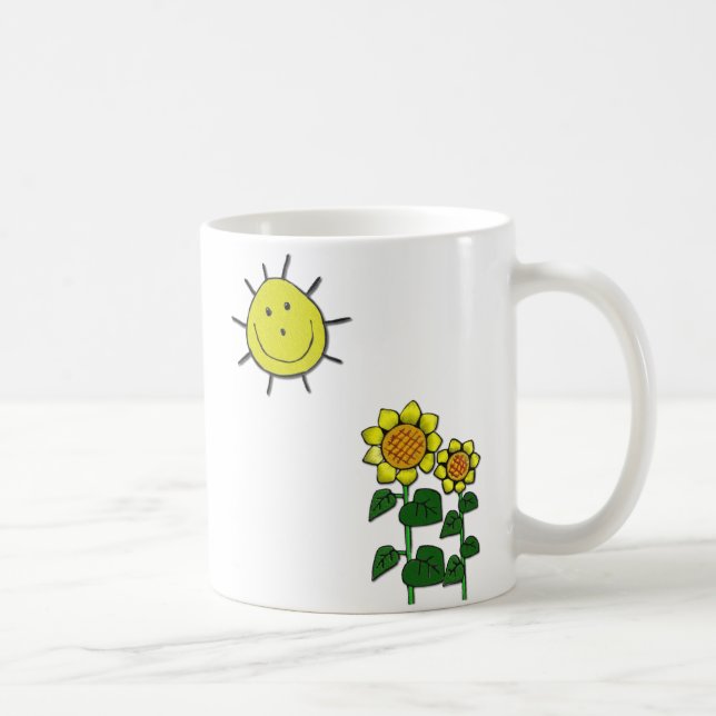 Taza De Café Sol feliz (Derecha)