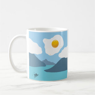 Taza De Café Sol frito