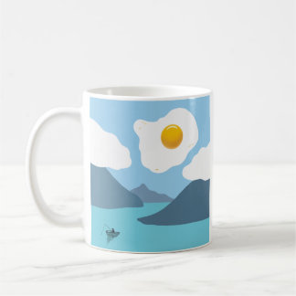 Taza De Café Sol frito