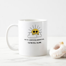 Taza De Café Sol gruñón