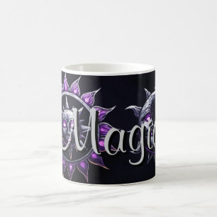 Taza De Café Sol mágico y arte lunar