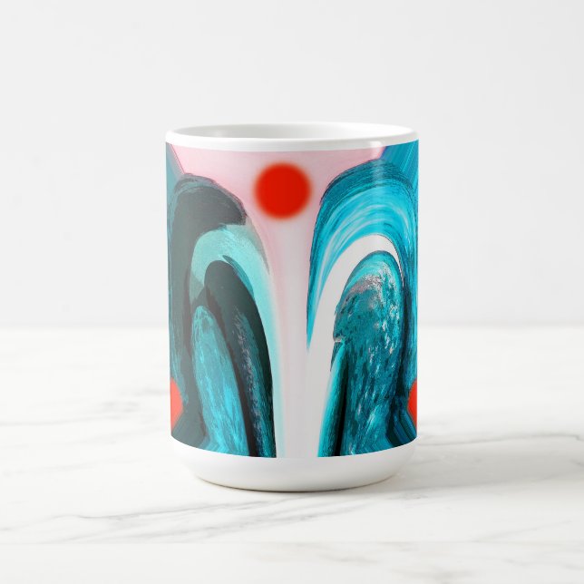 Taza De Café Sol rojo (Centro)