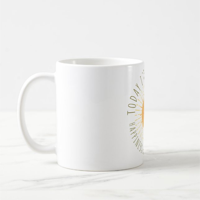 Taza De Café Sol sonriente lindo  (Izquierda)