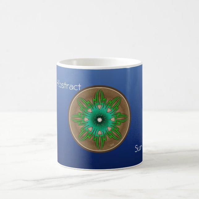 Taza De Café Sol verde (Centro)