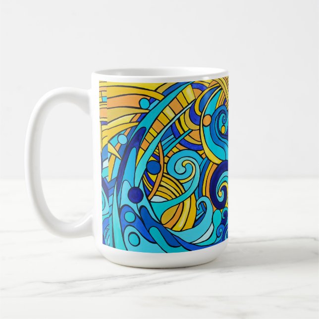 Taza De Café Sol y mar (Izquierda)