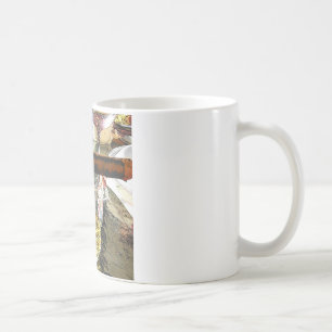 Taza De Café Sola malta escocesa y un cigarro