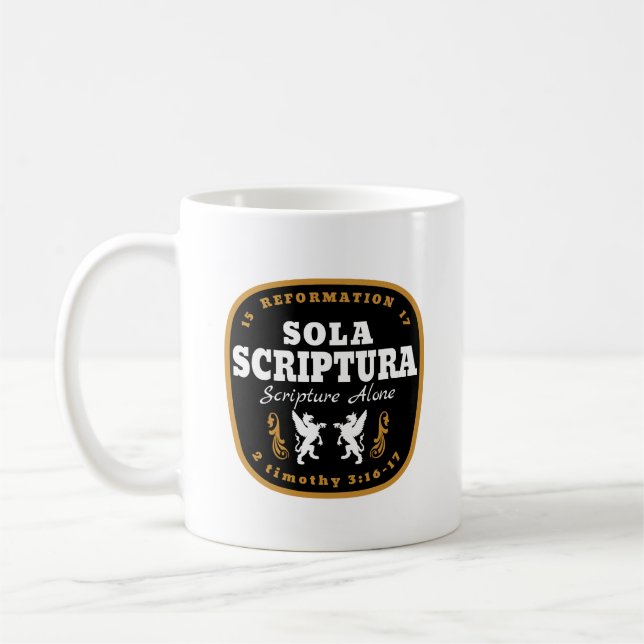 Taza De Café Sola Scriptura (Izquierda)
