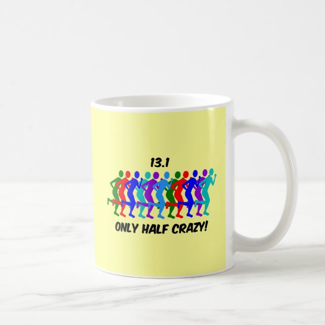 Taza De Café solamente a medias loco (Derecha)