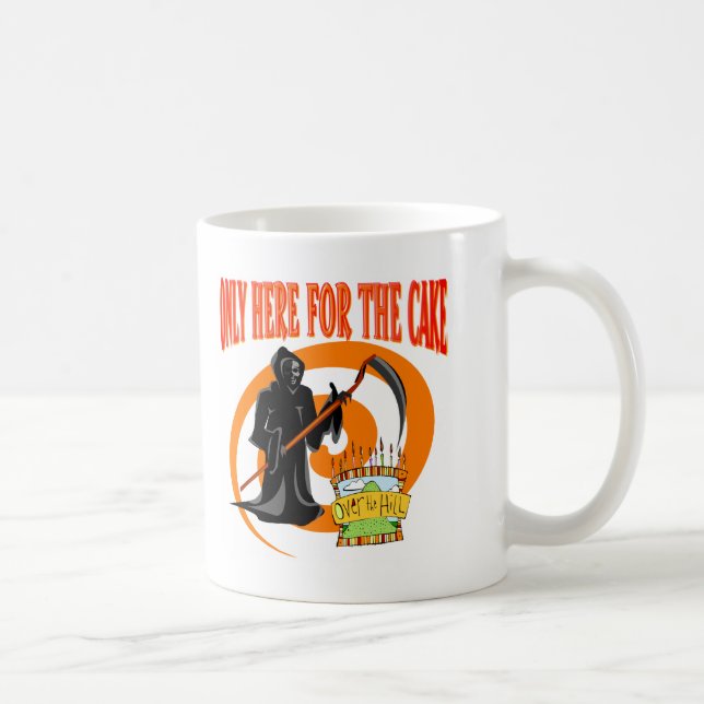 Taza De Café Solamente aquí para la torta (Derecha)