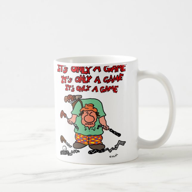Taza De Café Solamente un juego (Derecha)