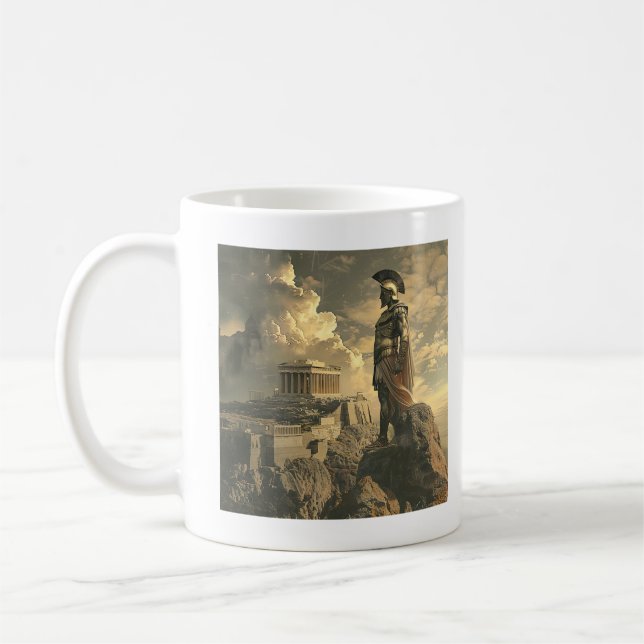 Taza De Café Soldado espartano (Izquierda)