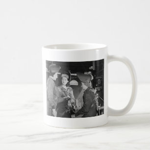 Taza De Café Soldadores de las mujeres