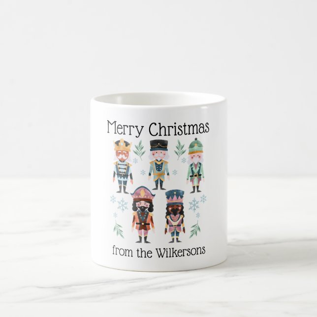 Taza De Café Soldados de juguetes desnucleadores navidades (Centro)