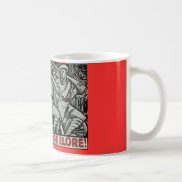 Taza De Café ¡Soldados rojos adelante! Poster de 1919 húngaros
