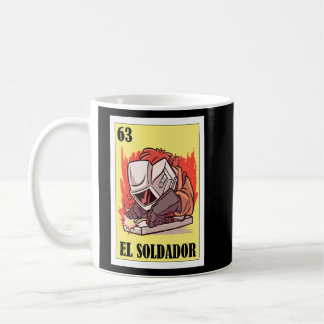 Taza De Café Soldadura mexicana para soldadores El Soldador 1