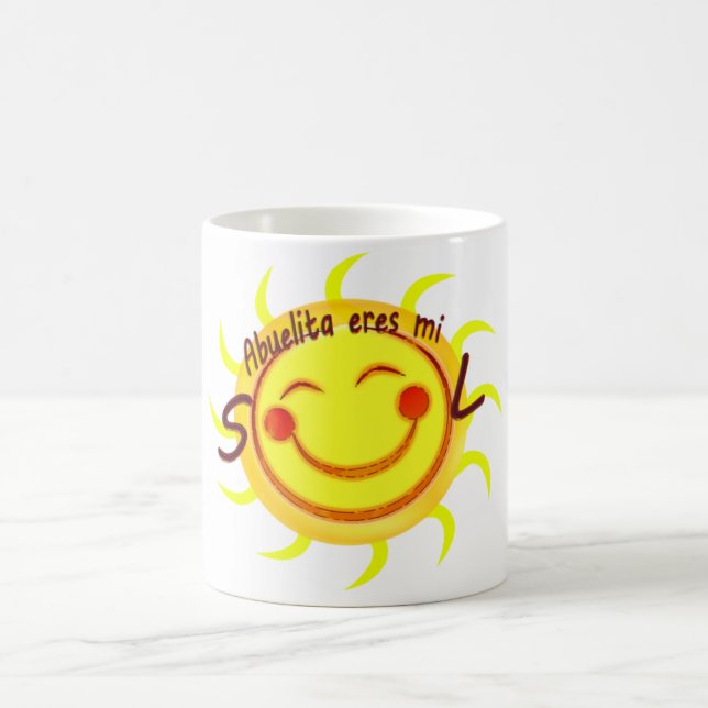 Taza De Café Solenoide de Abuelita Eres MI (Centro)