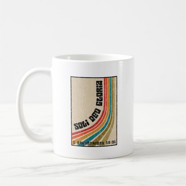 Taza De Café Soli Deo Gloria (Izquierda)