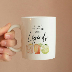 Taza De Café Solía Trabajar Con Leyenda Jubilación Personalizad