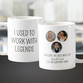 Taza De Café Solía Trabajar Con Leyendas 3 Foto De Coworker